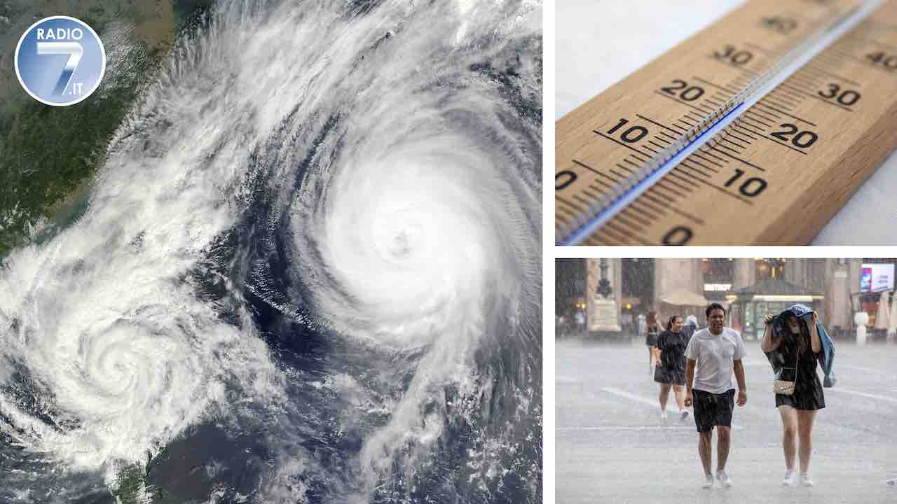 Temporale meteo cambiamento