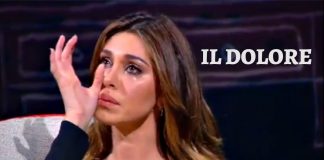 belen rodriguez confessa grande dolore