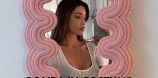 belen rodriguez costume lato b