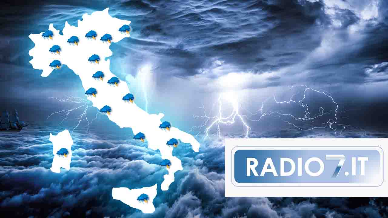 Meteo: arriva la catastrofe! Acqua, grandine e vento