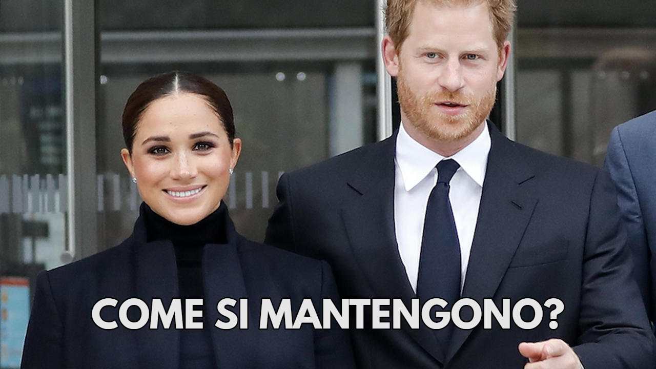 harry meghan come si mantengono soldi