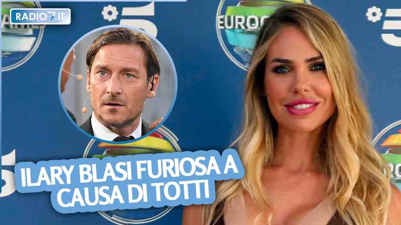 ilary blasi spiare totti radio7 (1)