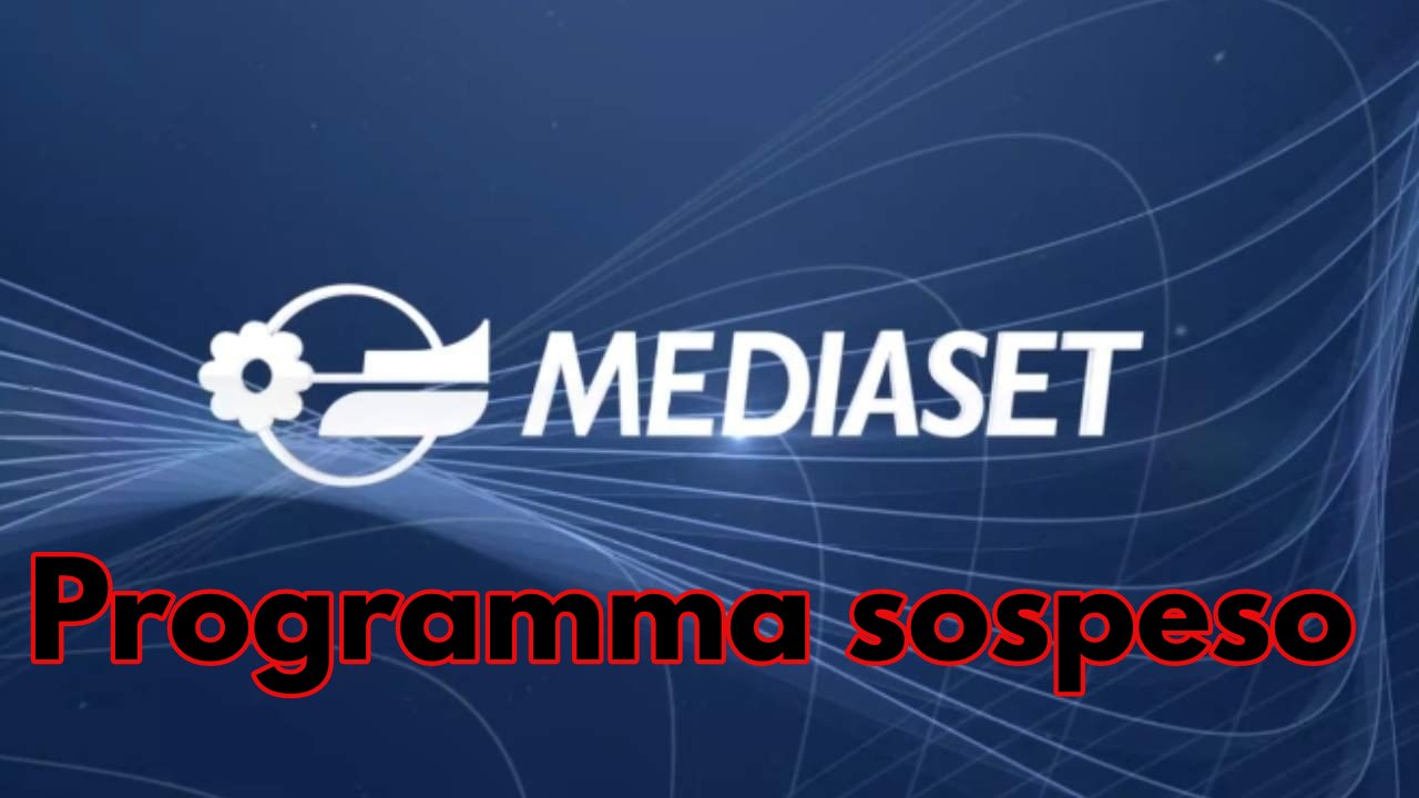 Mediaset ha deciso: basta con il noto programma