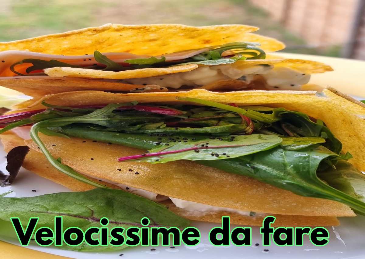 Cena pronta in pochi minuti? Fai le piadine