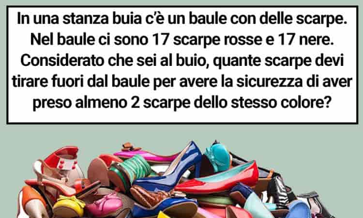 Rompicapo scarpe