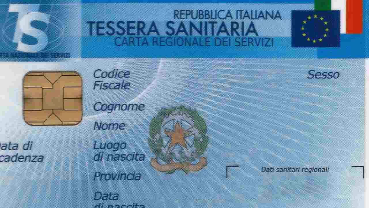 tessera sanitaria novità modifica