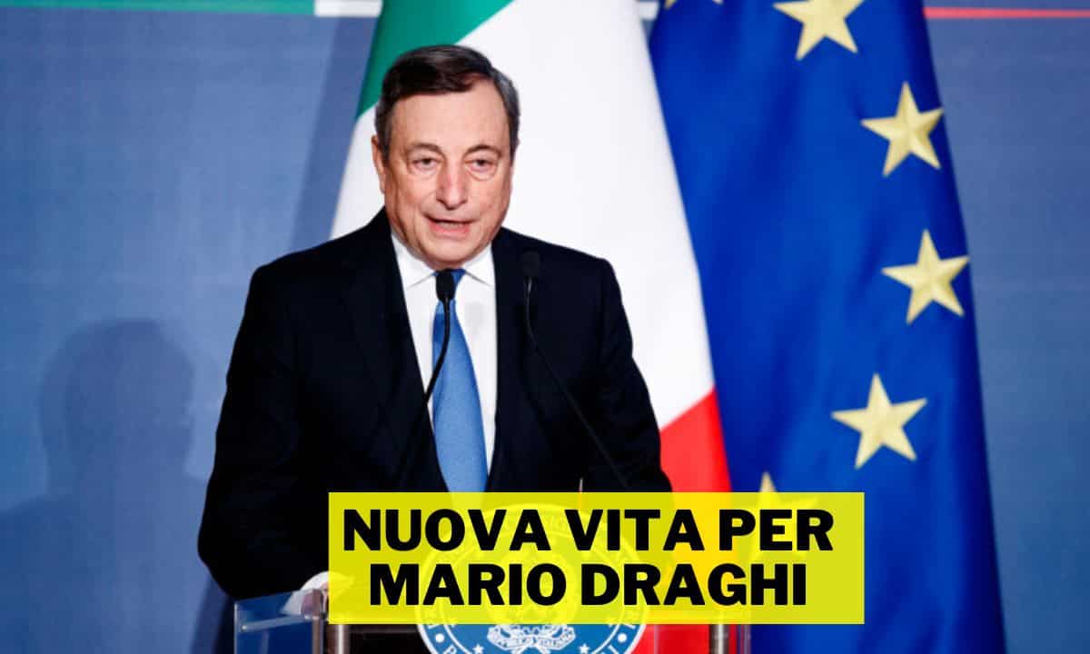 Mario Draghi cambia vita