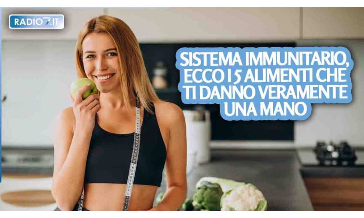 Sistema immunitario 5 alimenti