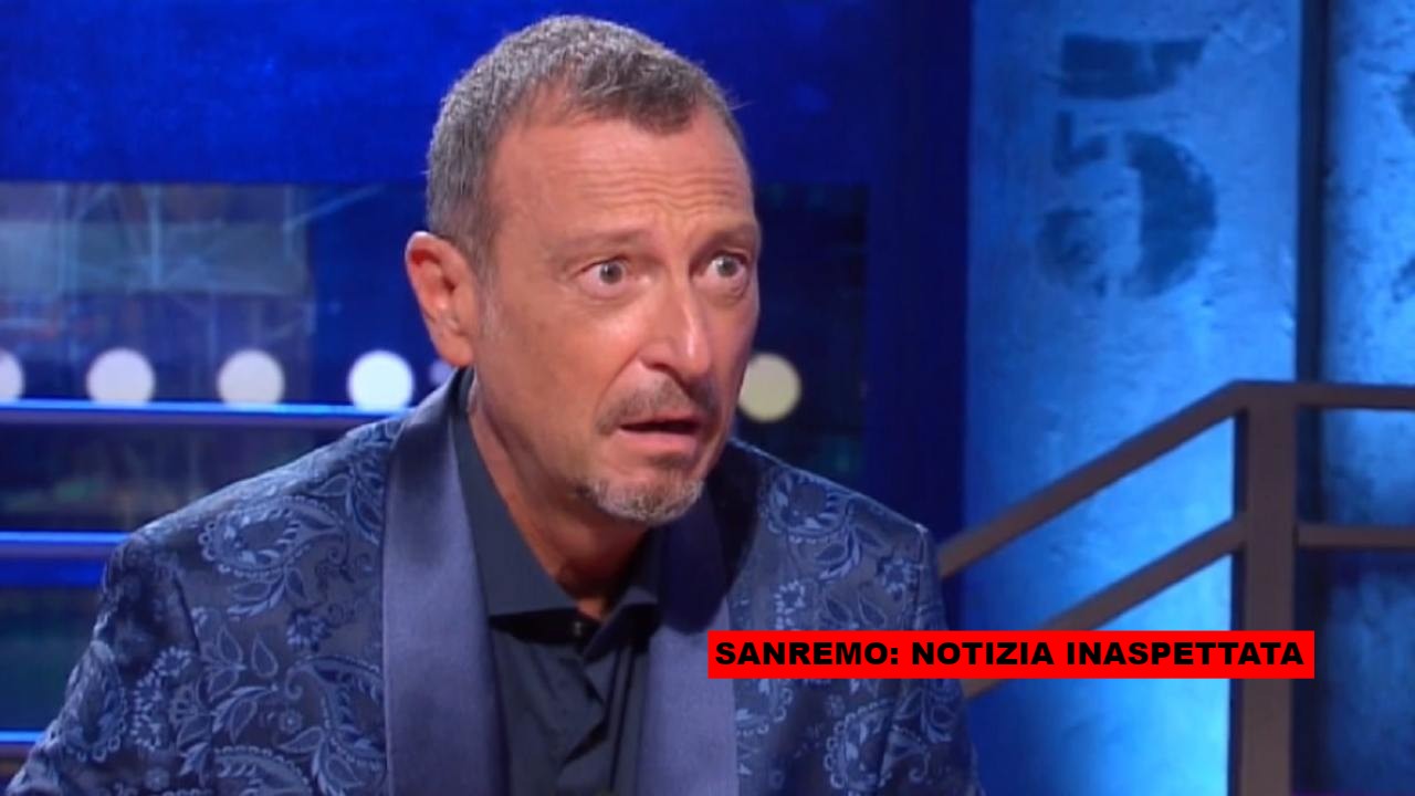 Sanremo 2023, Amadeus al lavoro per il festival (Il Democratico)