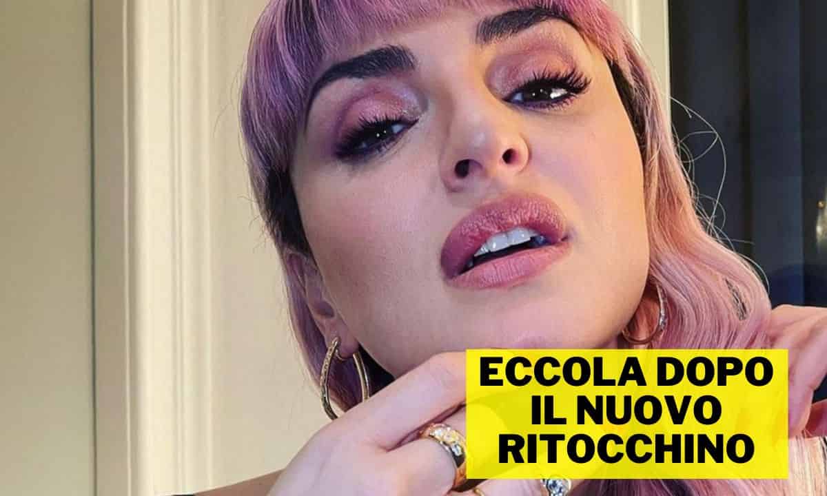 Arisa ritocchino foto prima dopo