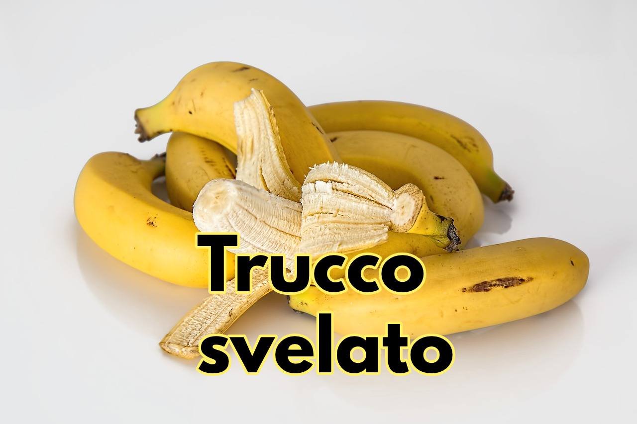 Banane: il trucco per evitare che maturino troppo velocemente