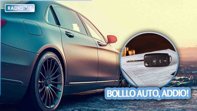 bollo auto addio