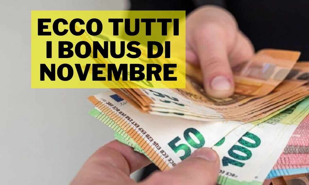 Bonus novembre