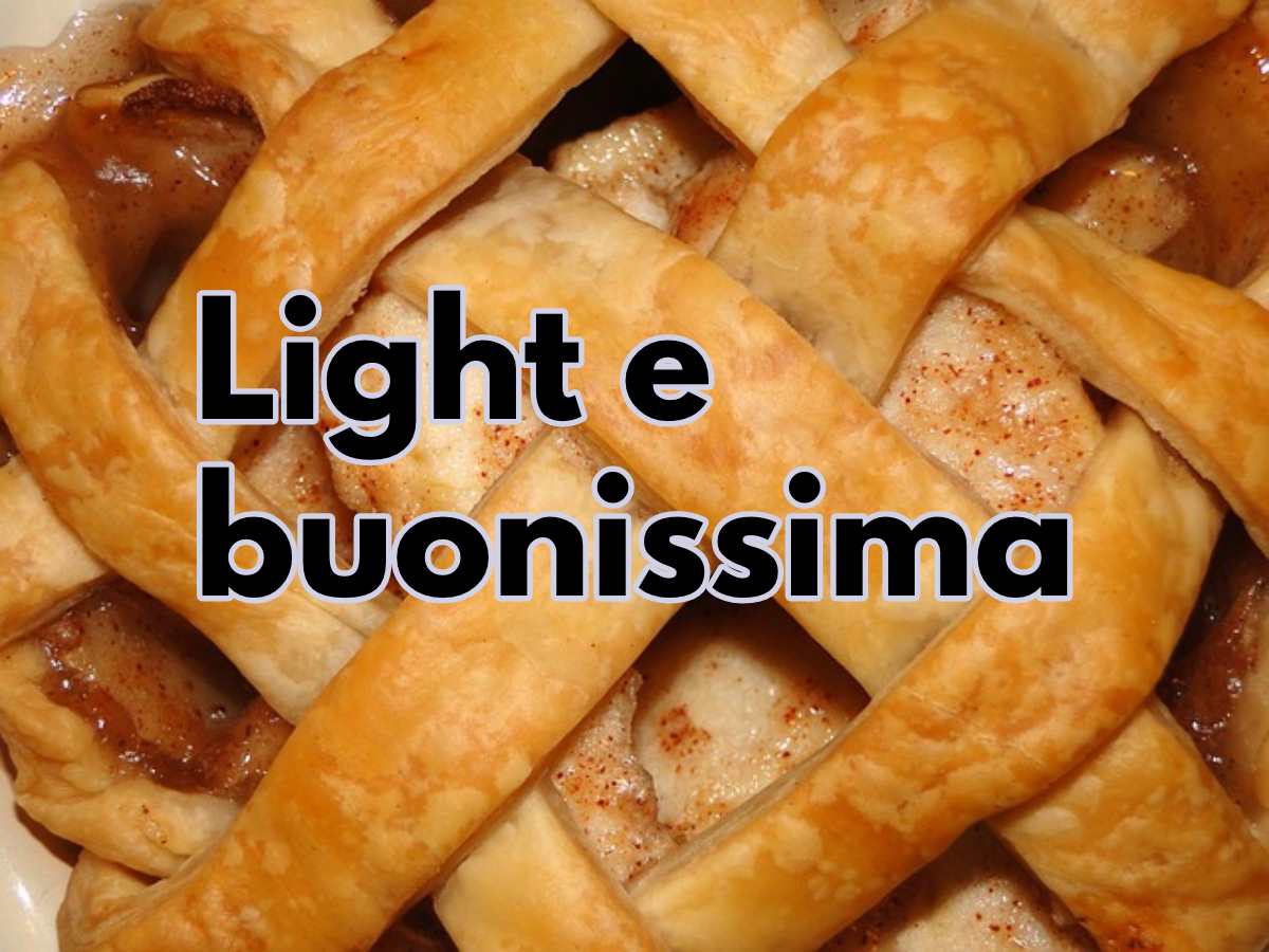 Crostata light: solo 110 calorie, da copiare subito