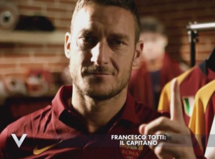 francesco totti annuncio