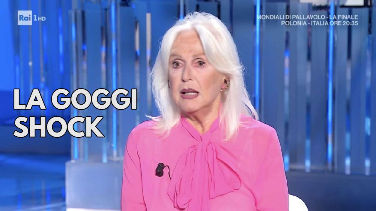 loretta goggi shock malgioglio