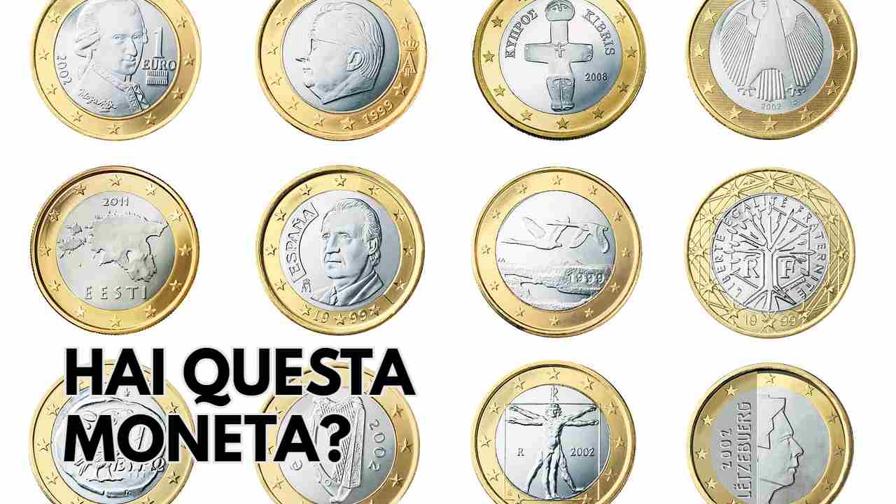 moneta 1 euro