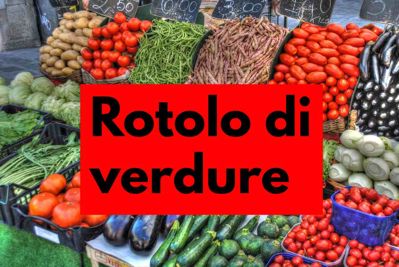 Rotolo di verdure: buonissimo e super economico