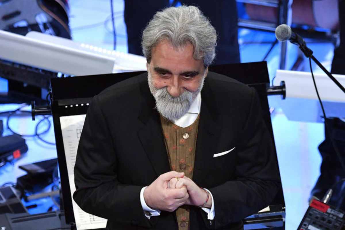 Il direttore d'orchestra Beppe Vessicchio