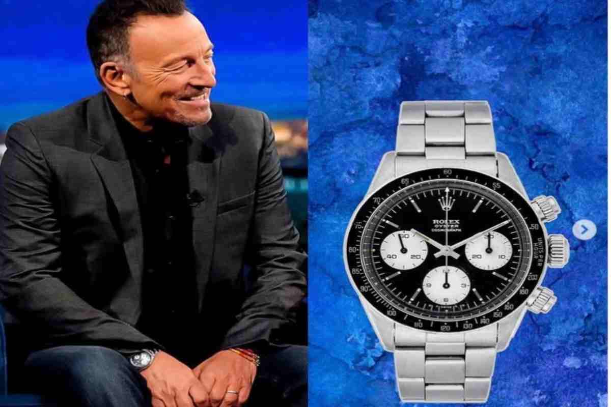 L'orologio di Bruce Springsteen (Instagram) 17.1.2023 radio7