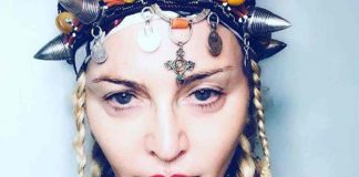 La celebre popstar Madonna