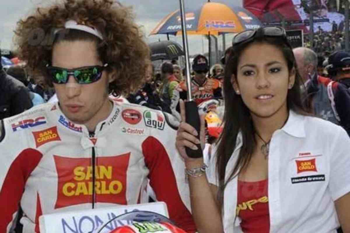 Marco Simoncelli e Kate Fretti - radio7