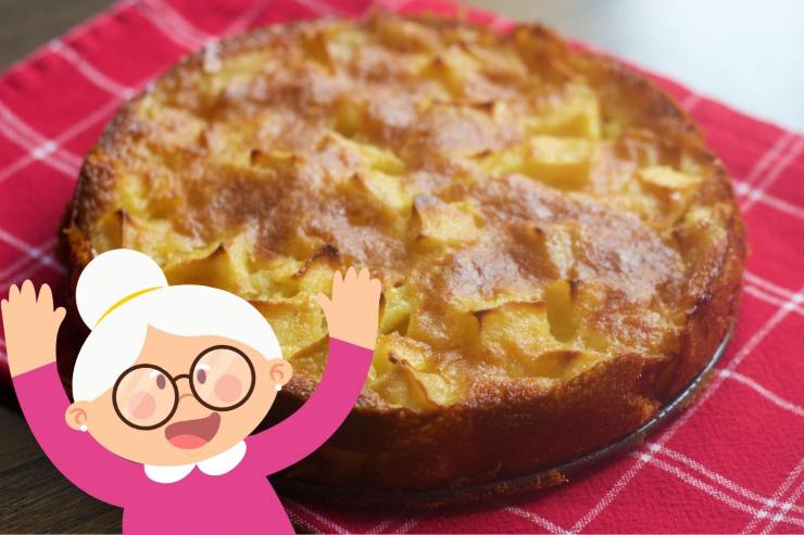 Torta di mele di Nonna Maria | Il risultato perfetto senza burro