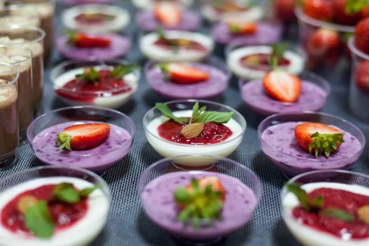 Panna cotta ricetta impiattamento 