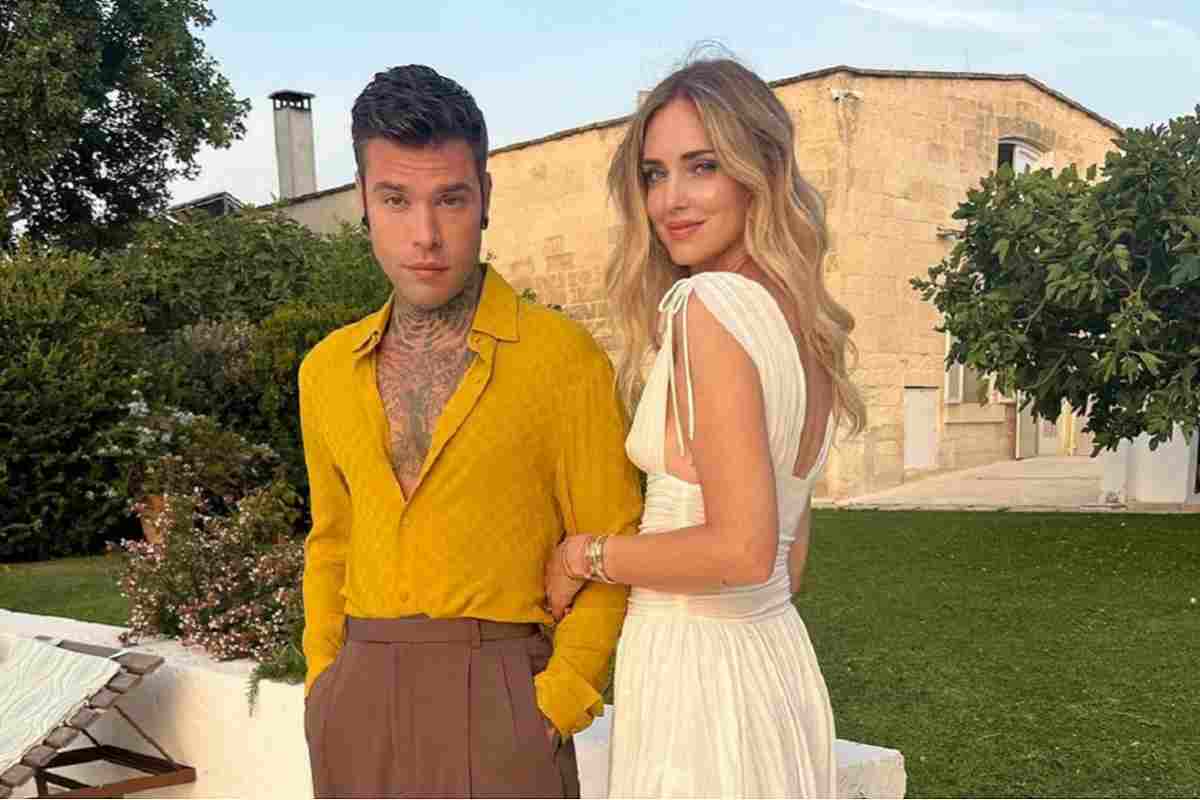 Chiara Ferragni "era nera" con il marito Fedez