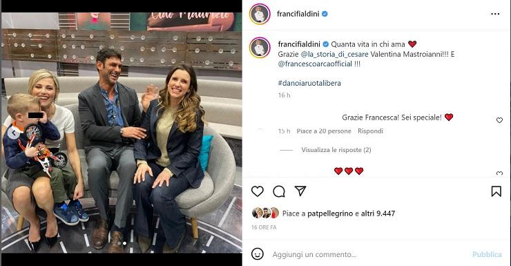 Francesca Fialdini attacca gli influencer 