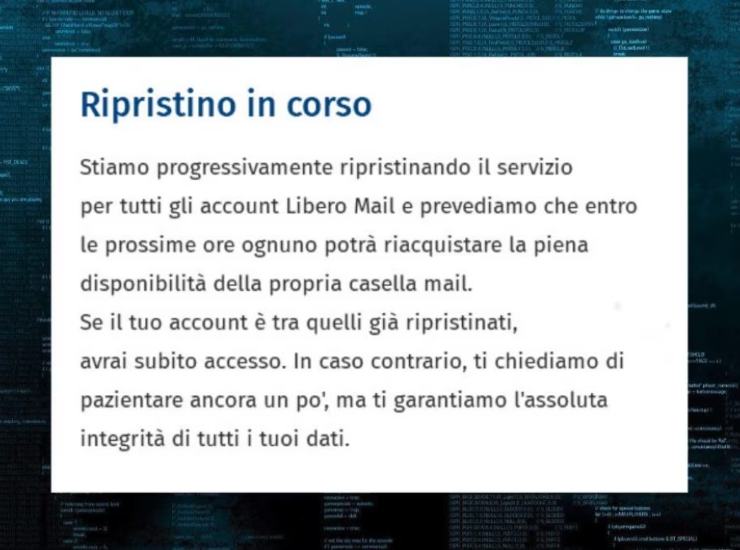 Mail Libero e Virgilio, come fare per ottenere un rimborso dopo il down: i passaggi spiegati