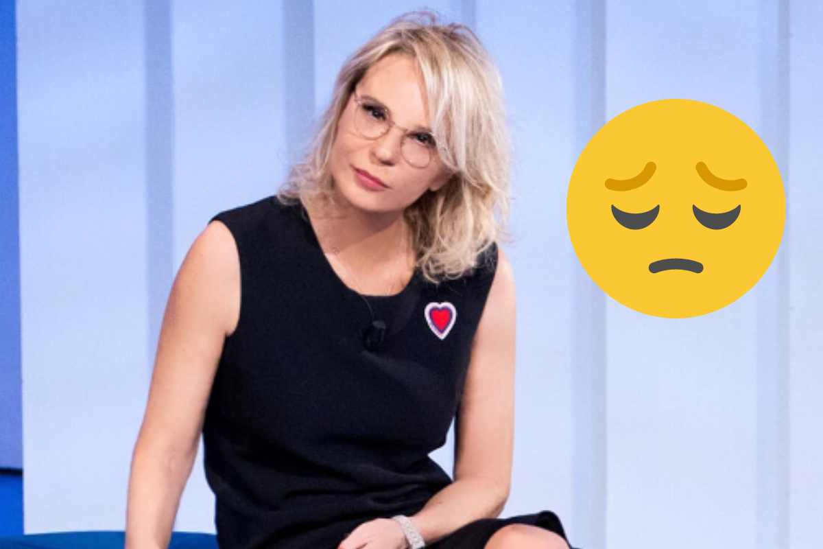 maria de filippi il crollo ai funerali di maurizio costanzo