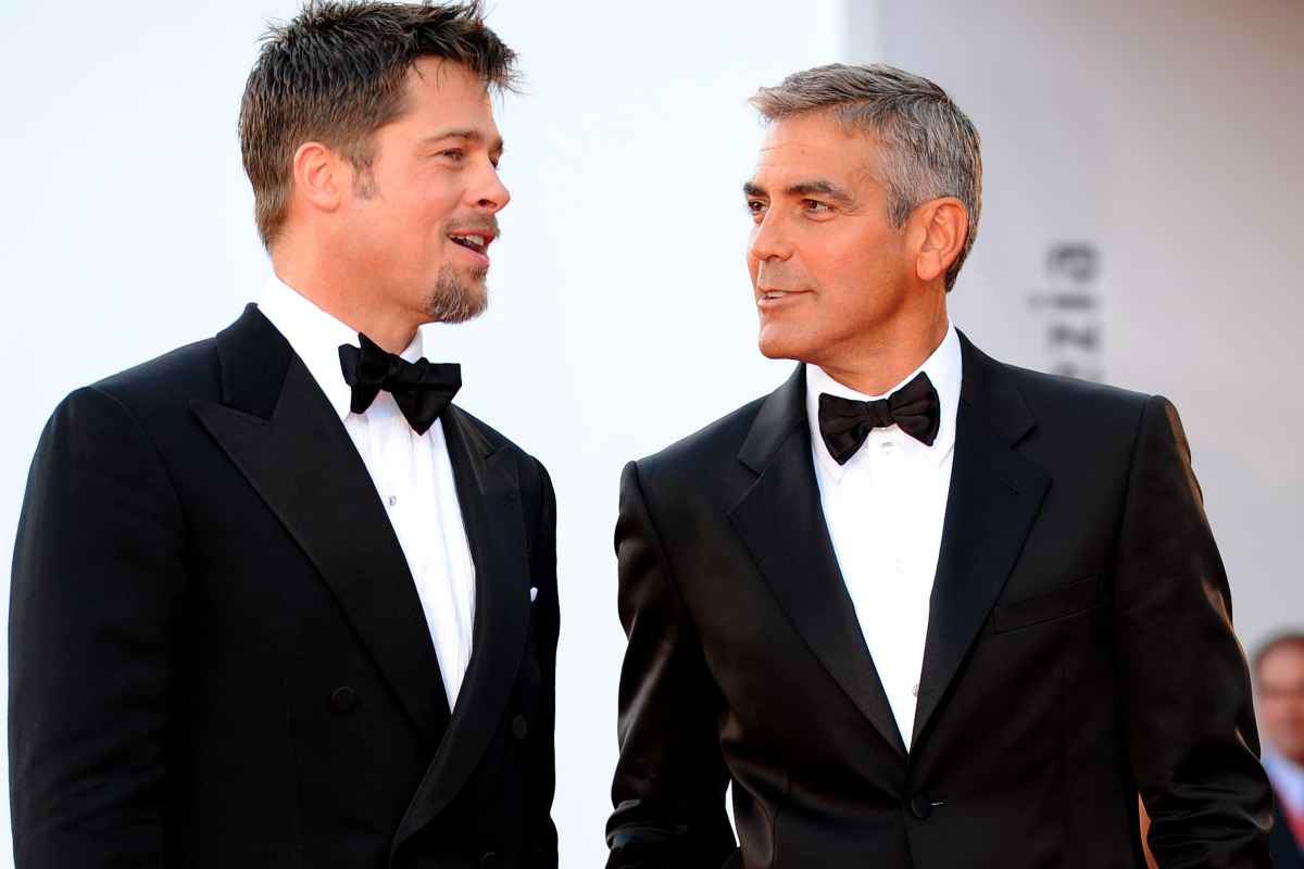 Brad Pitt George Clooney aneddoto retroscena