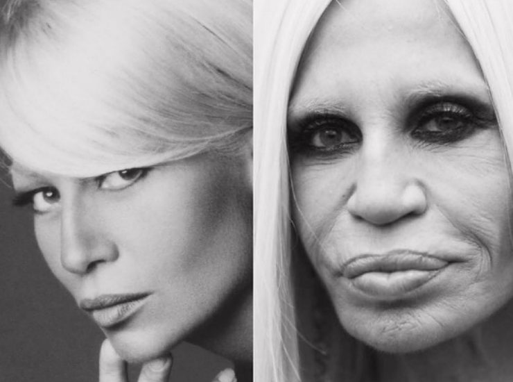 Donatella Versace cambiamento