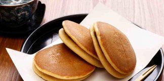 Dorayaki in un piatto