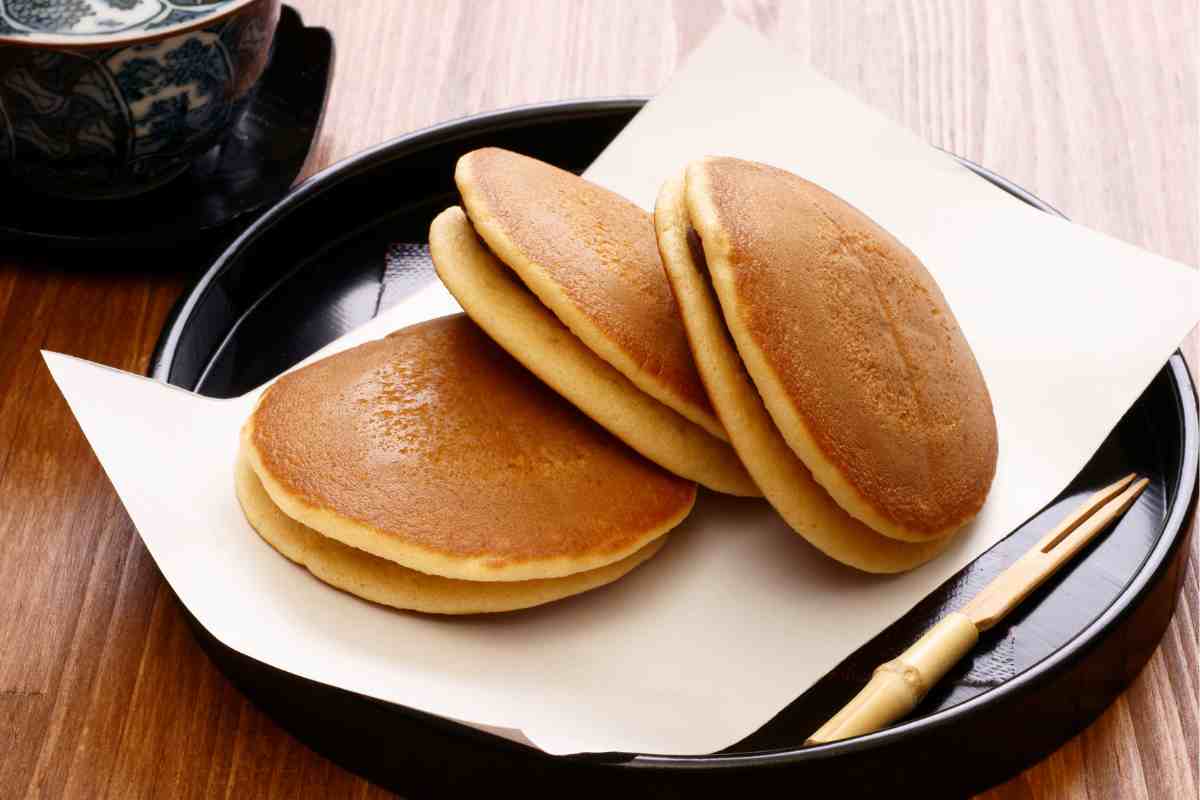 Dorayaki in un piatto