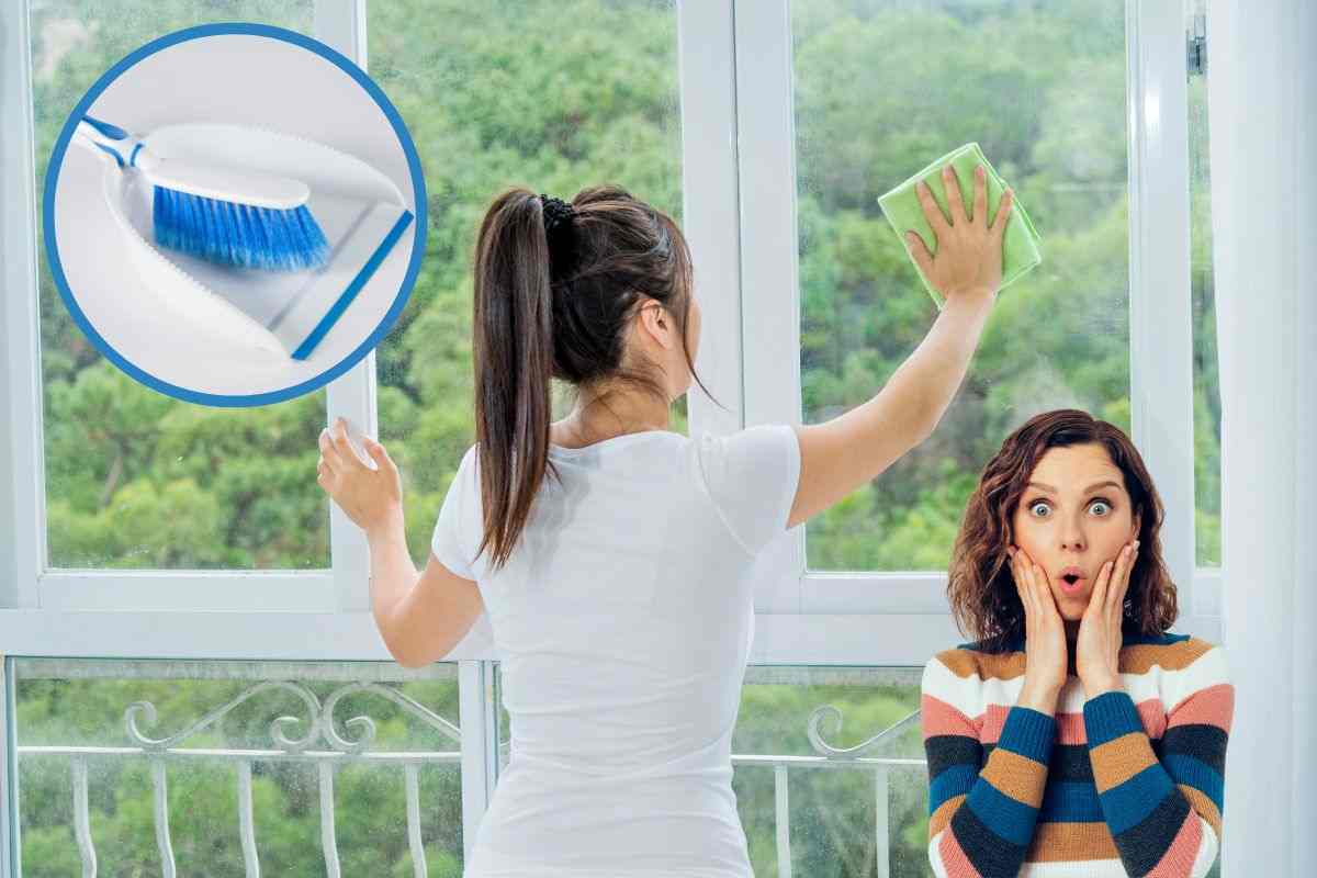 Rimedio alternativo per pulire le finestre