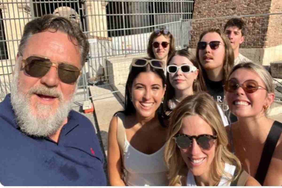 Russell Crowe a Roma