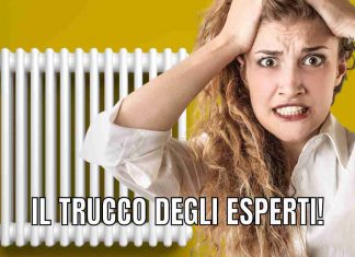 Trucco termosifoni degli esperti