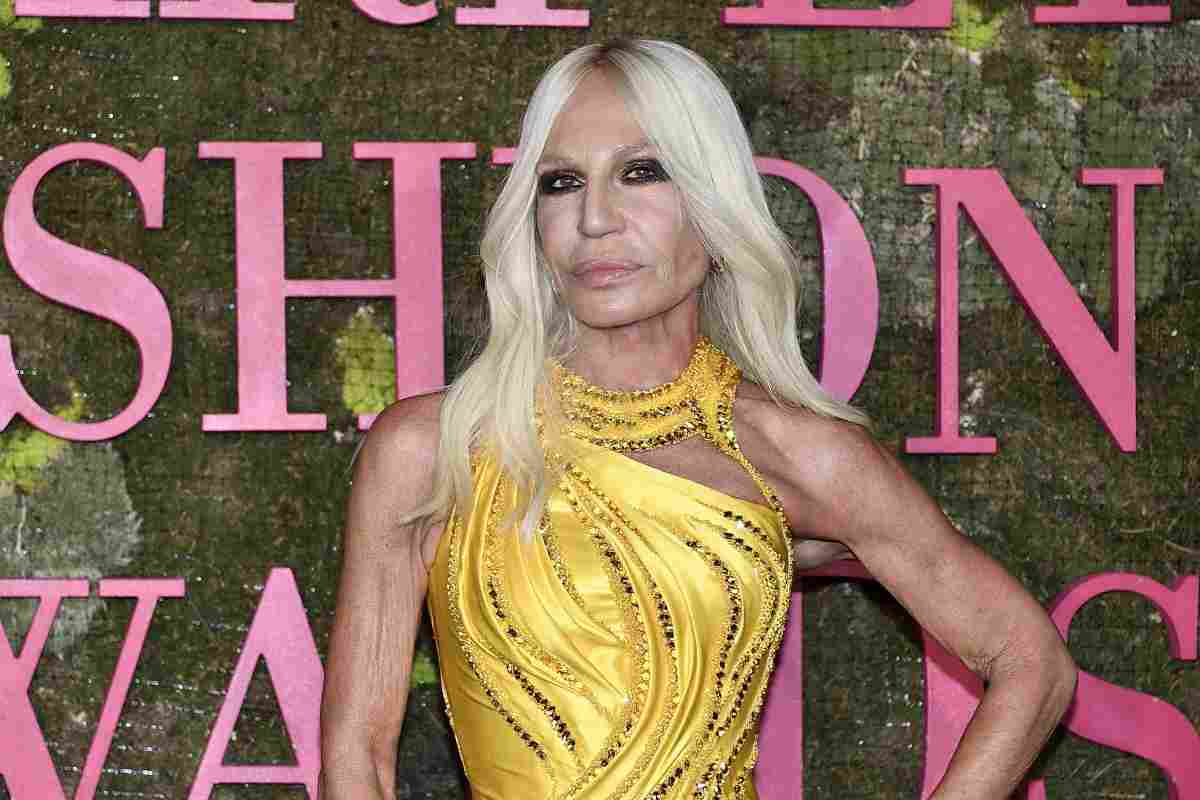 Donatella Versace CAMBIAMENTO