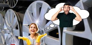Il trucco per pulire i cerchi dell'auto