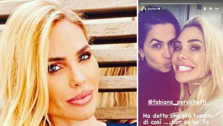 ilary blasi il ritocco ai denti