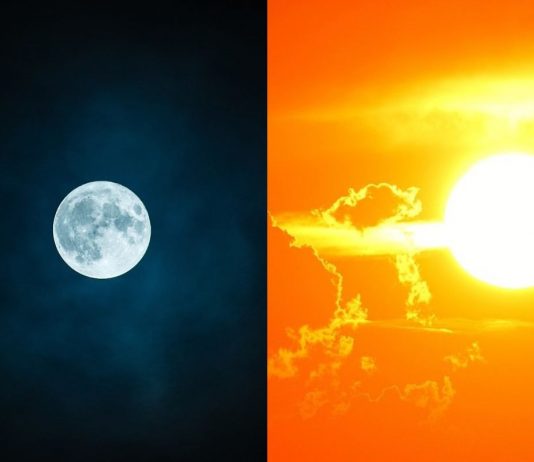 Test personalità: cosa preferite tra il sole e la luna?