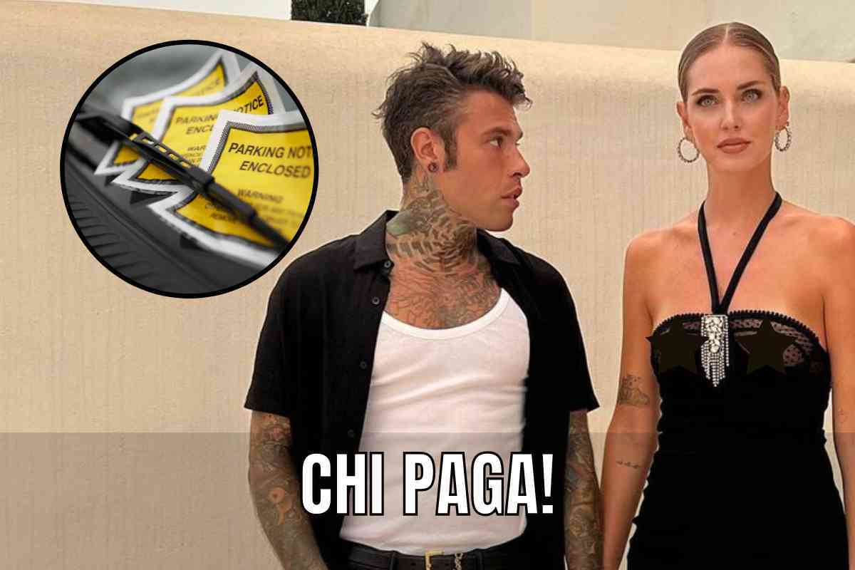 multa fedez e chiara ferragni