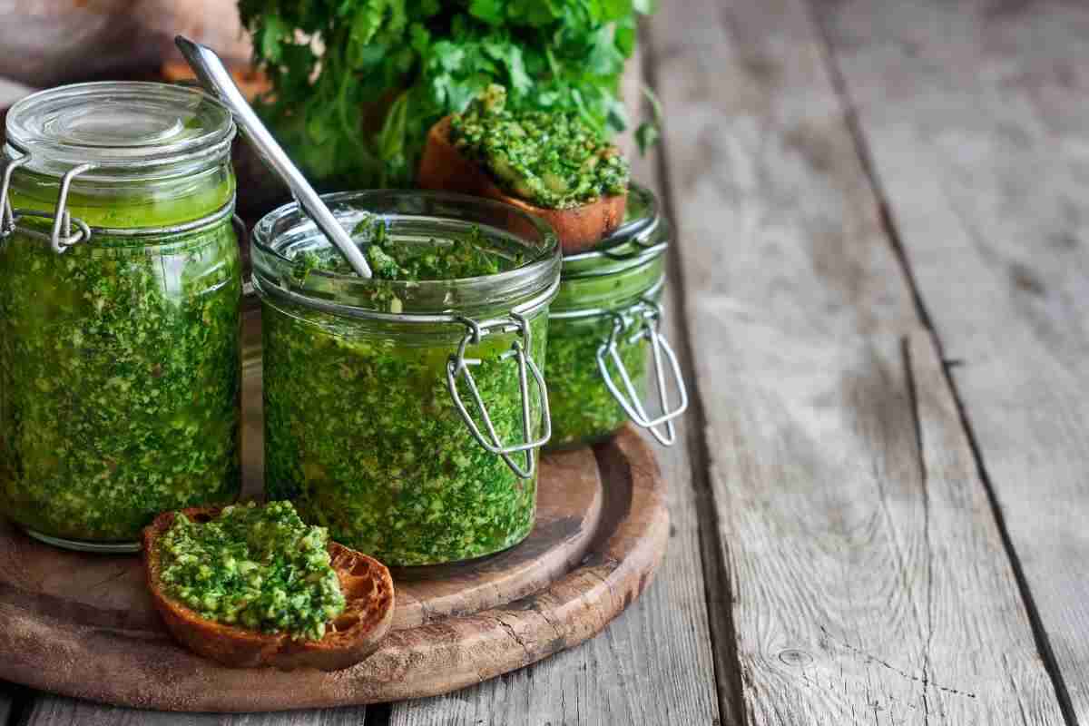 Pesto fresco: come conservarlo