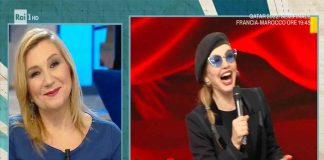 Bortone e Milly Carlucci gelo