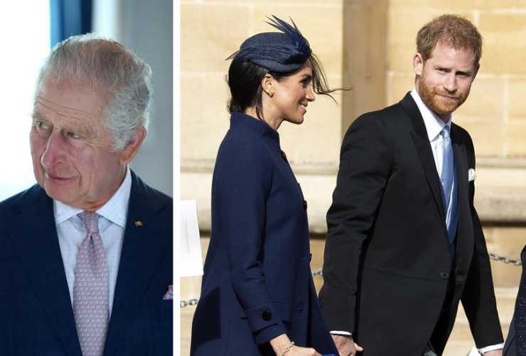 Harry e Meghan messi alla porta da Carlo