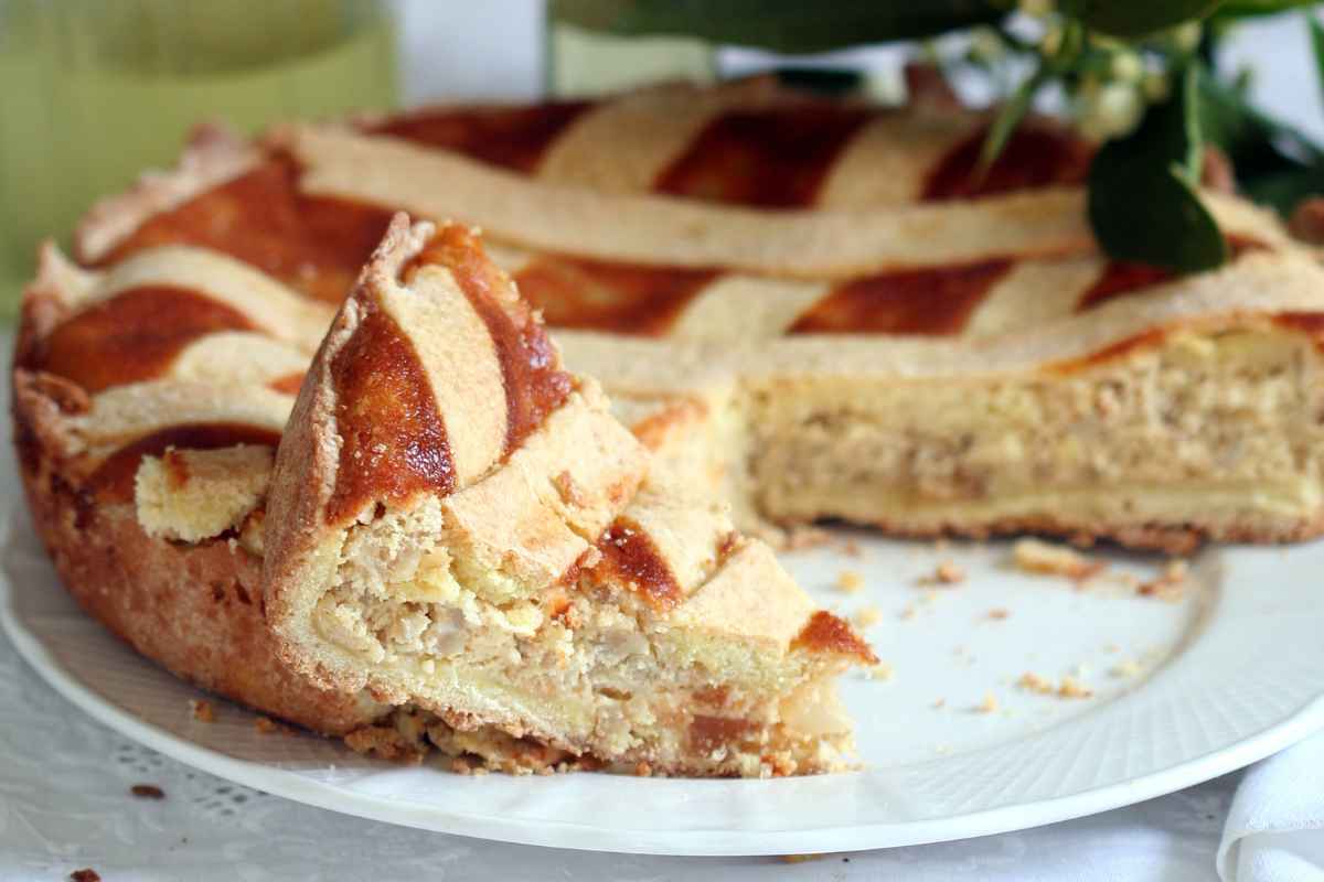 Pastiera napoletana ipocalorica