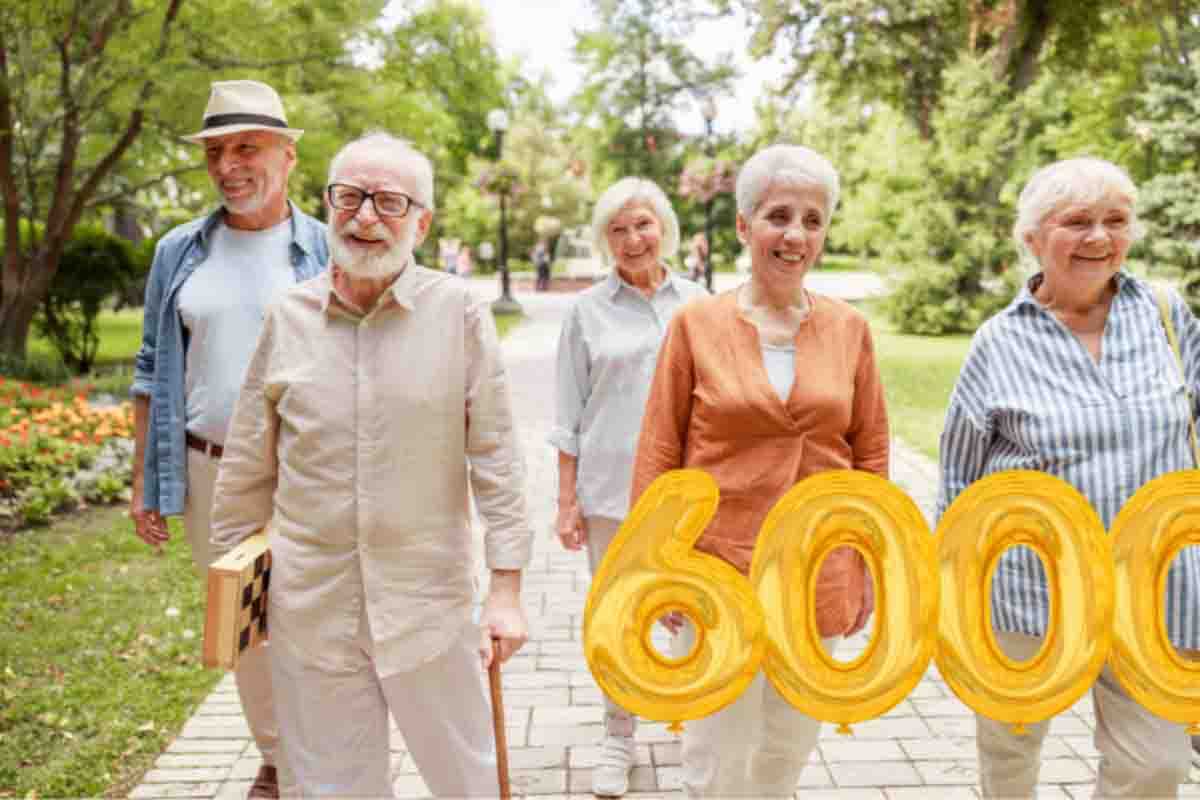 Quanti passi dovresti fare se sei over 60