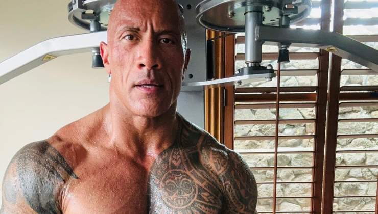 The Rock, allenamento